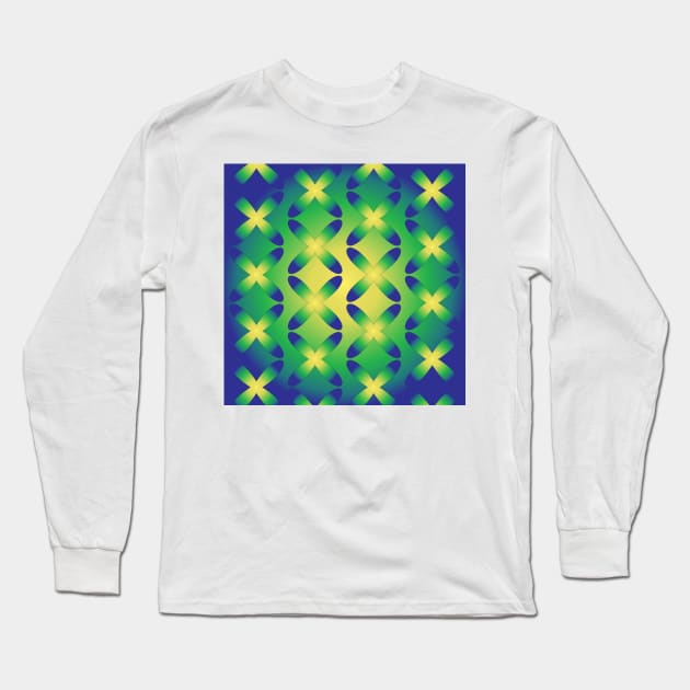 Seamless patternt Long Sleeve T-Shirt by oscargml